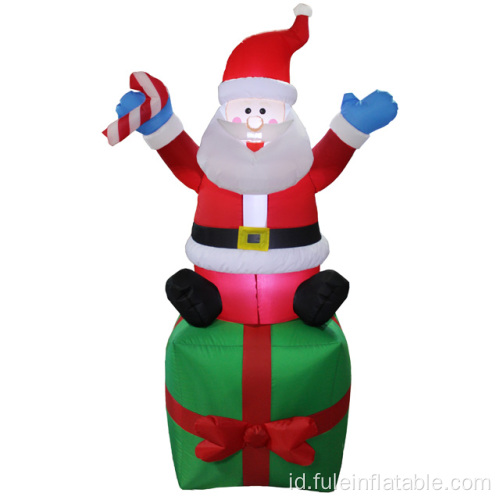 Gambar Santa Inflatable Natal Inflatable
